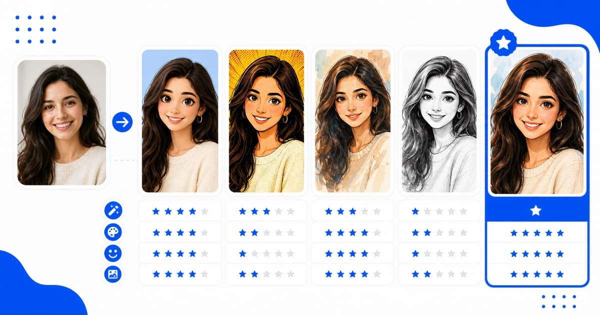 7 Best Cartoon Photo Editors Online — Free (2025 Tested)