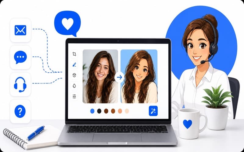 Contact CartoonPhotoEditor.com support team